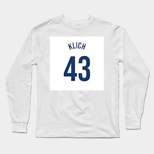 Klich 43 Home Kit - 22/23 Season Long Sleeve T-Shirt